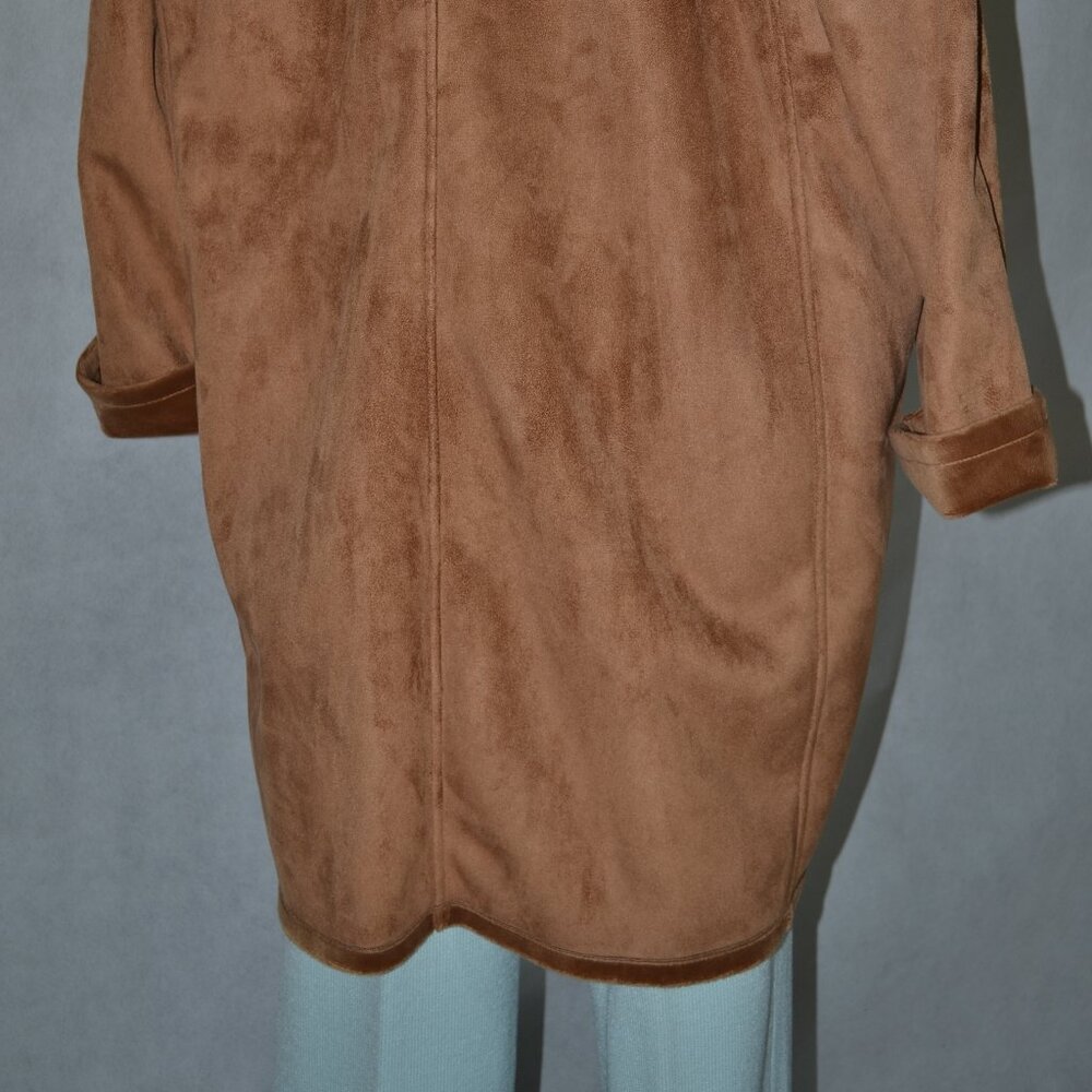 Outdooor Elements Rust Four Button Suede Coat ? (… - image 7